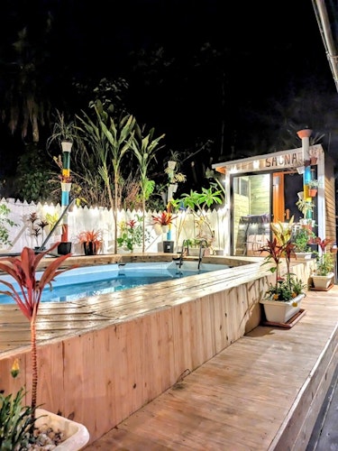 Ｆａｍｉｌｙ　ｈｏｕｓｅ，　Ａｍａｍｉ，　ｐｒｉｖａｔｅ　ｐｏｏｌ　ａｎｄ　ｓａｕｎａ　＾